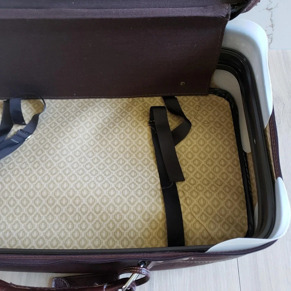 Vintage Samsonite Suitcase Silhouette II Brown 22